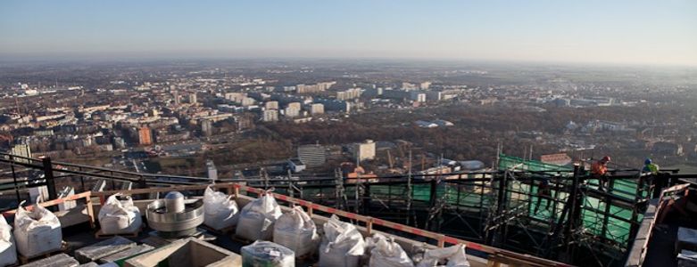 [Wrocław] Sky Tower na ukończeniu - w grudniu ruszają odbiory [FILM]