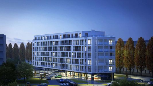 Warszawa: Dom Hygge Mokotów – Dynamic Development buduje apartamentowiec z zielonym dachem na Sielcach [WIZUALIZACJE]
