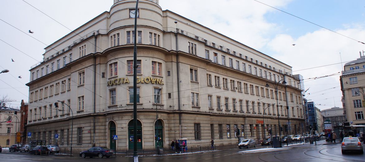 Kraków: Budynek Poczty Głównej