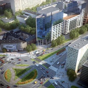 [Warszawa] Zielono przy Rondzie ONZ. Skanska rozpoczyna budowę Atrium 1