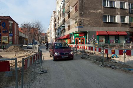 [Wrocław] Od poniedziałku zamkną ulicę Nożowniczą
