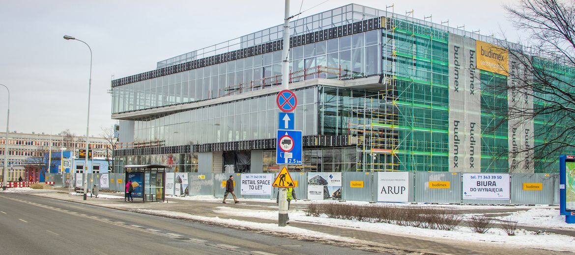 Budowa Tarasów Grabiszyńskich na