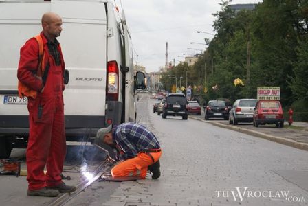 [Wrocław] W sobotę będą naprawiać tory na Curie-Skłodowskiej. Uwaga na utrudnienia