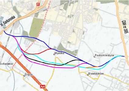 [Wrocław] Wciąż nie wiadomo jak będzie przebiegać wschodnia obwodnica z Bielan do Żernik