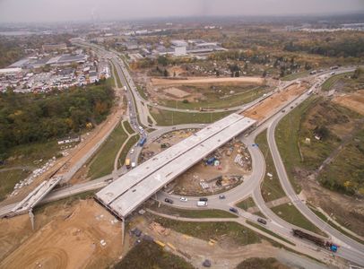 [Wrocław] Trwa budowa jednego z największych węzłów drogowych w Polsce [FOTO]