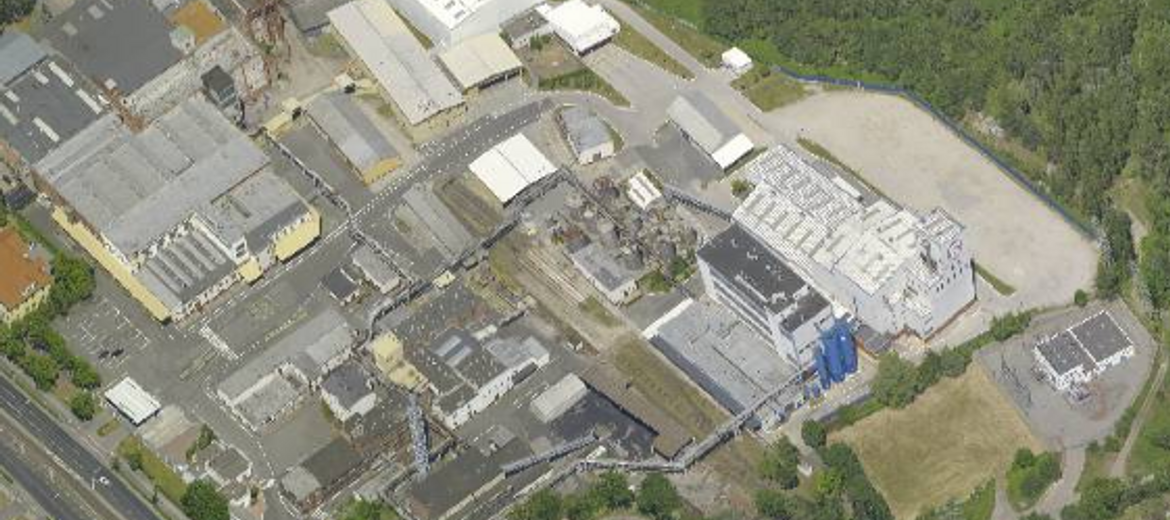 Fabryka E&S Industry S.A. przy ulicy Krakowskiej we Wrocławiu (foto: ukosne.gis.um.wroc.pl)
