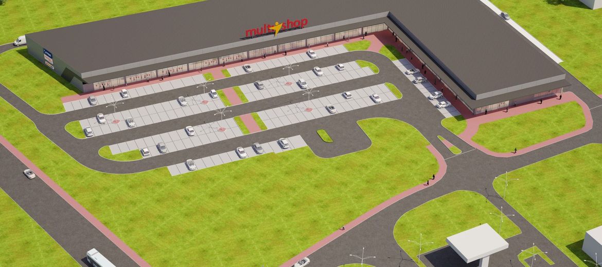 Pierwszy etap budowy Multishop