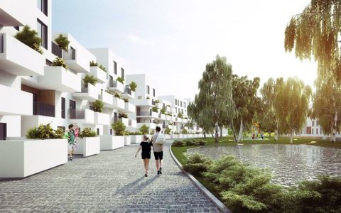 [Wrocław] Na Wielkiej Wyspie powstanie nowe osiedle mieszkaniowe [WIZUALIZACJE]